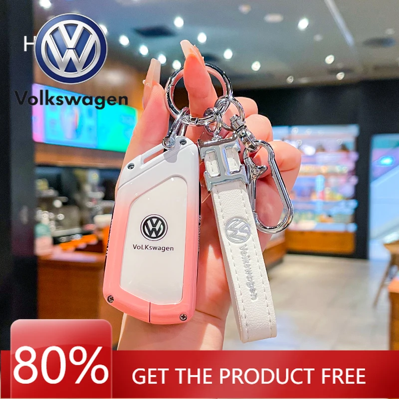 

Чехол для смарт-ключа автомобиля Volkswagen VW, для VW Golf 8 MK8 2020, для Skoda Octavia A8 2021, Seat Leon MK4 Acces