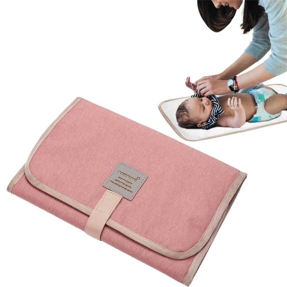 New Portable Baby Diaper Waterproof Foldable Diaper Changing Pad Nappy Nylon Baby Changing Mat Newborn