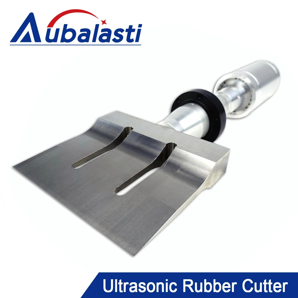 

Aubalasti CNC Ultrasonic Rubber Cutter Knife 500-1000W 20Khz Cutter THK 80mm Amplitude 10-60μm for Rubber Material