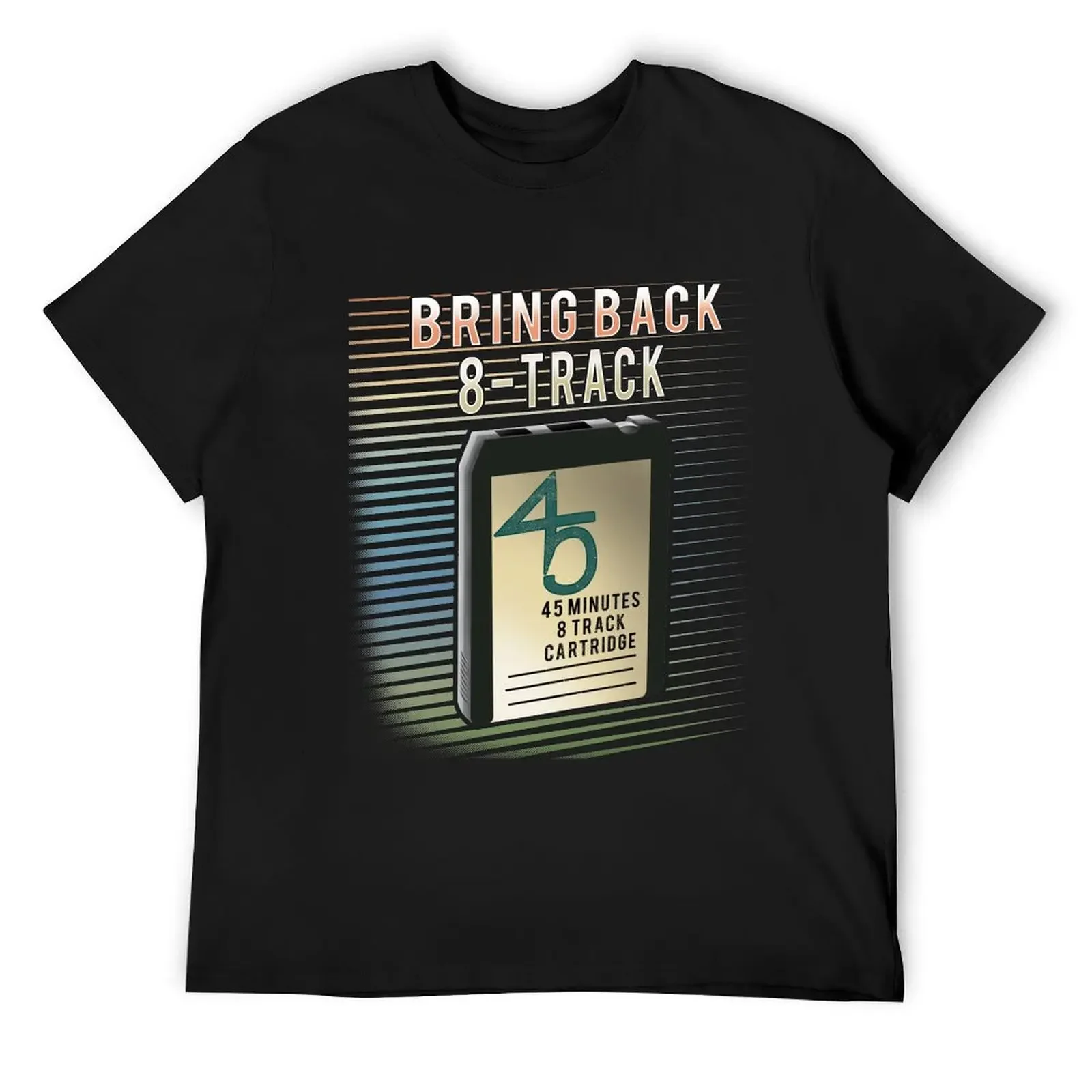 Bring Back 8 Track Tape T-Shirt animal prinfor boys vintage graphic tee mens t shirt graphic