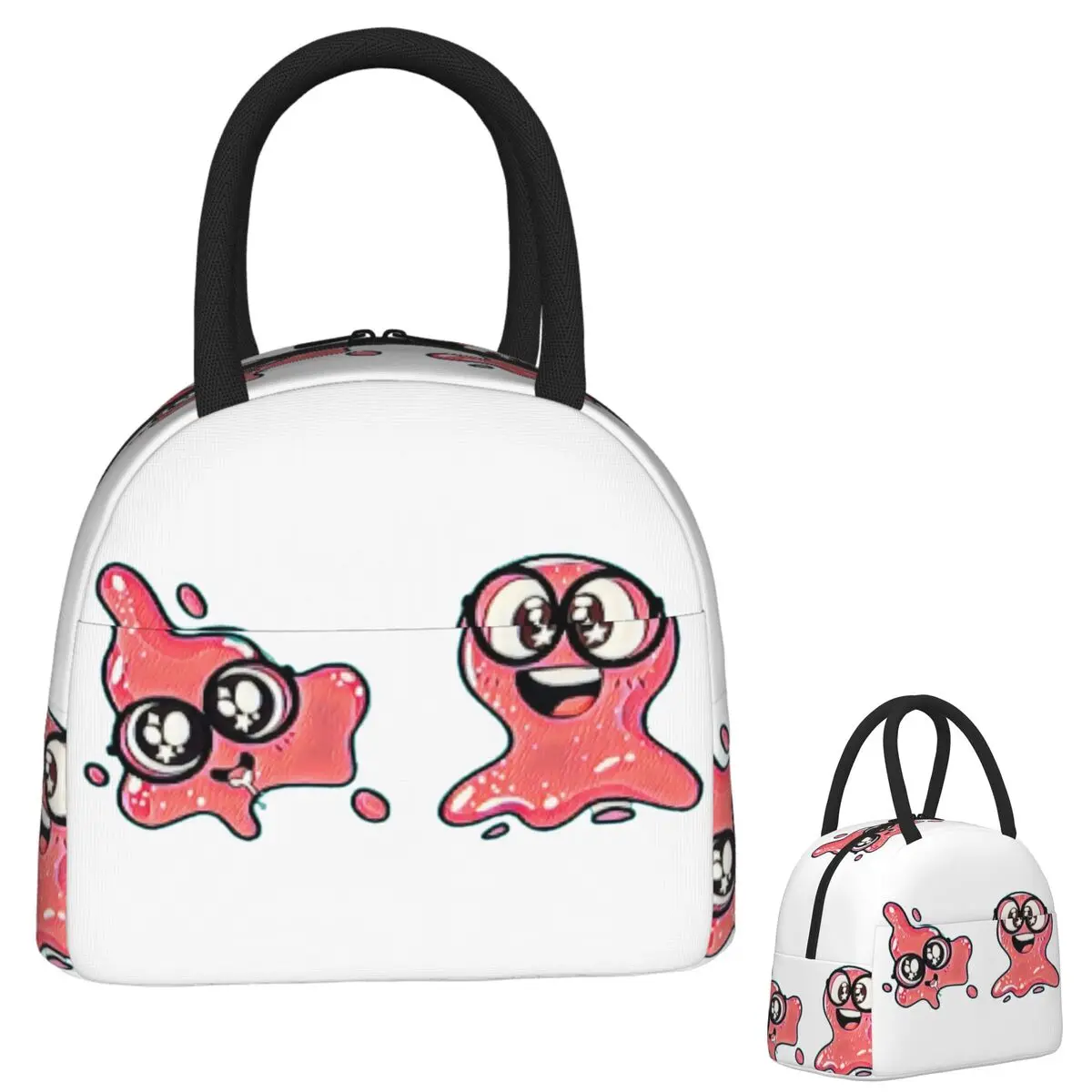 

Super Slick Slime Sam Insulated Lunch Bag for Women Children Leakproof Food Boxes Thermal Lunch Box Tote