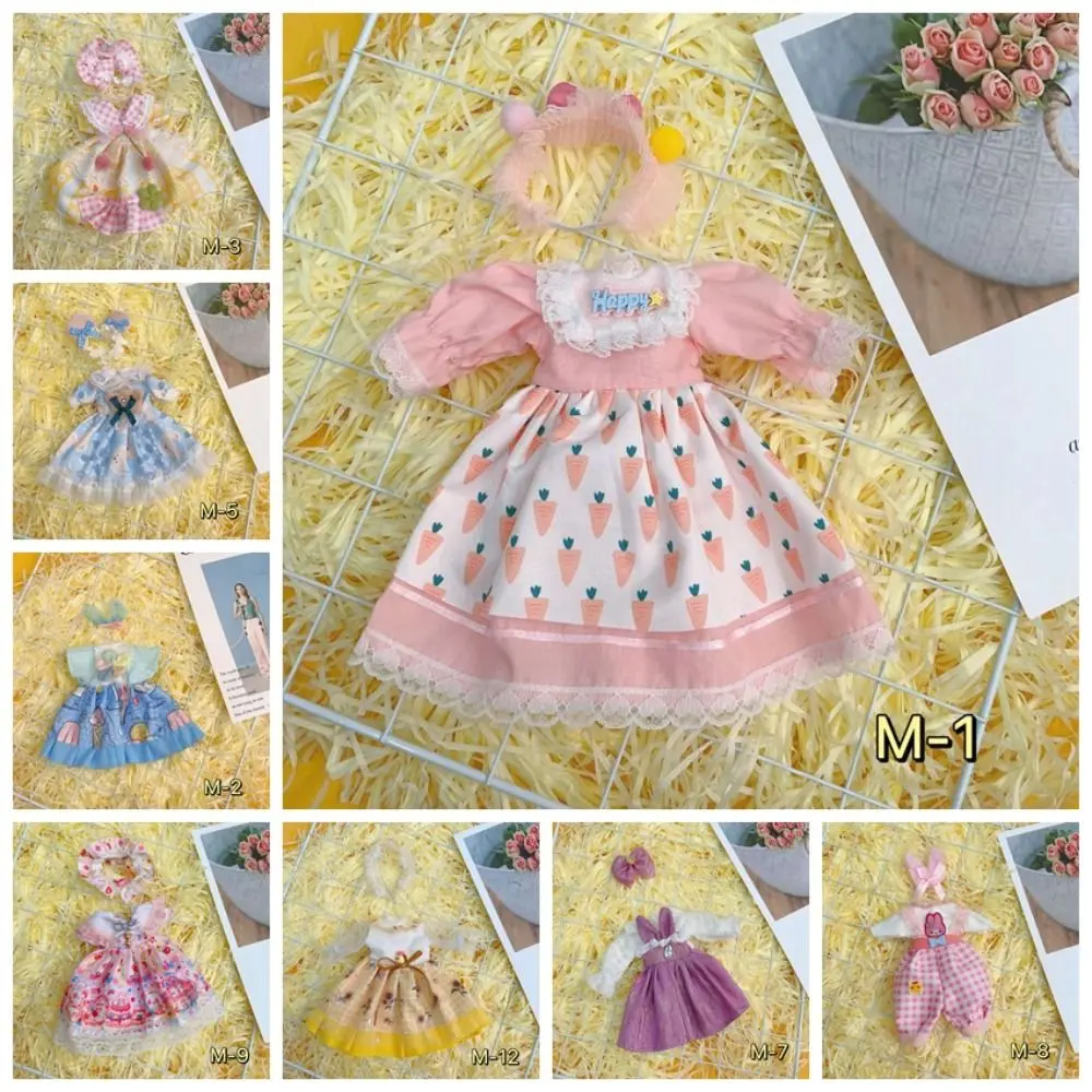 

Lolita Style 30cm Doll Clothes Headwear Sweet 1/6 BJD Dolls Clothes 30cm Gauze Skirt 30cm Doll Princess Skirt Children Toy