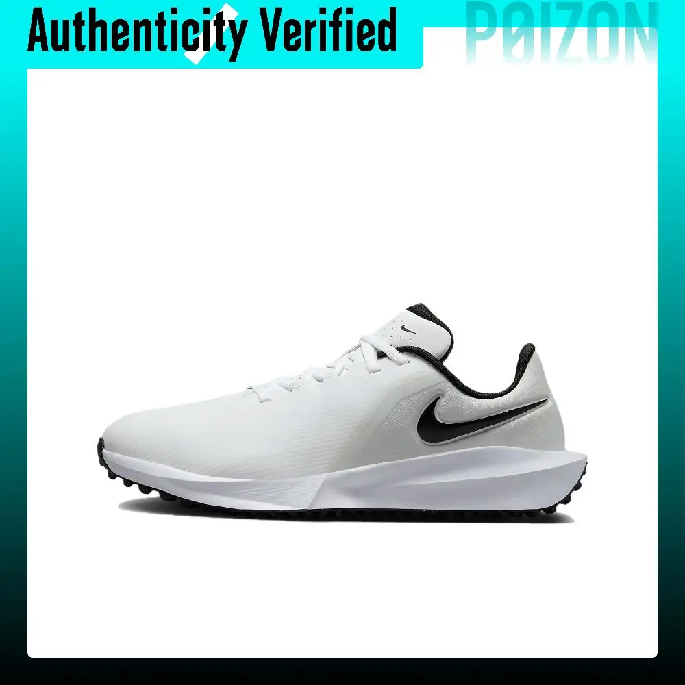 Zapatos de Golf Nike Infinity G Low Top Unisex Blanco Negro FN0565-100