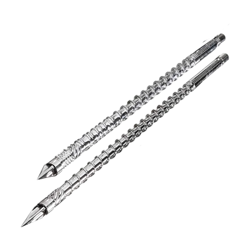 برغي حقن المصنع المخصص وبرميل لقطع غيار ماكينات البلاستيك والمطاط لآلة قولبة الحقن #3