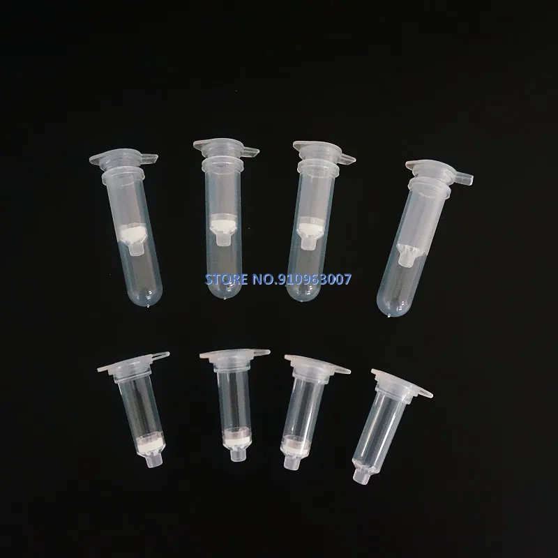 100pcs/lot 2ml separation column Plasmid extraction kit Chromatography DNA RAN Extraction nucleic acid purification column