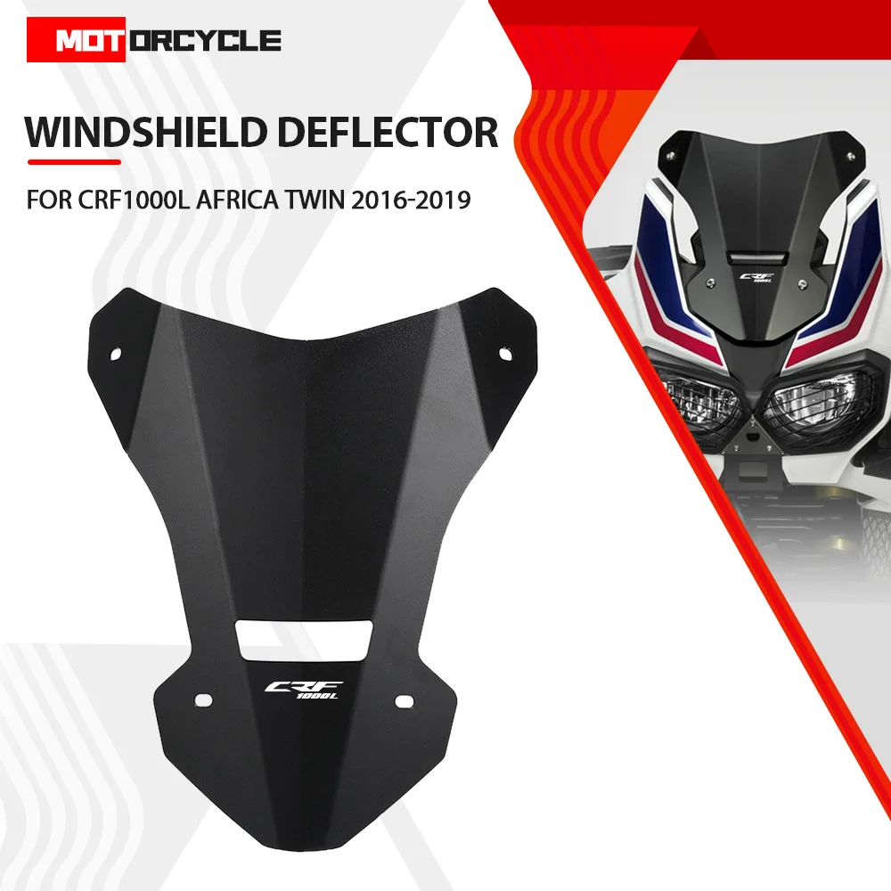 

Motorcycles Windscreen Part FOR HONDA CRF1000L CRF 1000L Africa Twin 2016 2017 2018 2019 Windshield Wind Shield Screen Protector