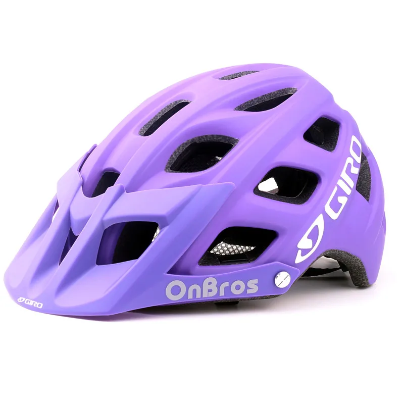 Fashion Bike Helmet For Men Women Road Cycling Helmet With Insect Screen Mtb Bicycle Equipement Sports Cap BMX Size M 54-60cm