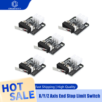 3D Printer Accessories X/Y/Z Axis End Stop Limit Switch 3Pin N/O N/C Easy to Use Micro Switch For CR10 Series Accesorios Ender-3