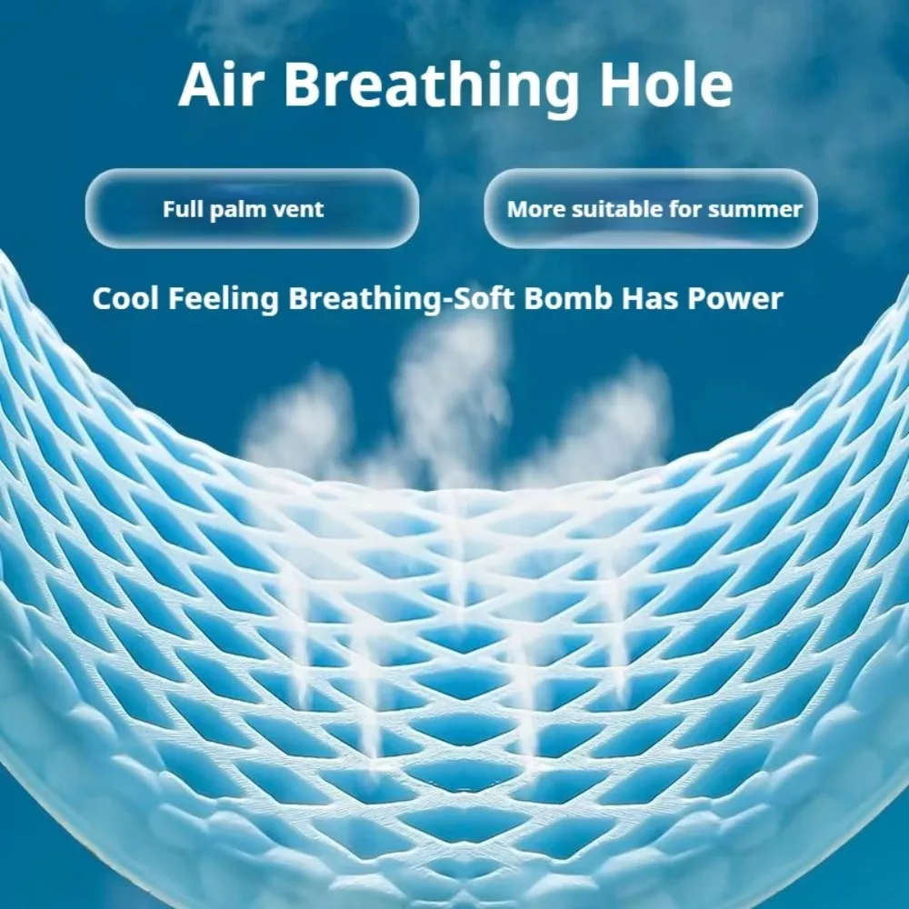 ソフト衝撃吸収メッシュ通気性インソール汗吸収高弾性衝撃吸収低反発クールインソール