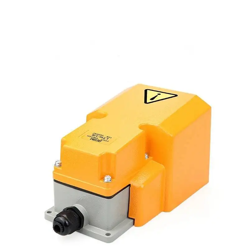 Interruptor de pie de Metal controlador de pedal interruptor de pedal de cizalla TFS-302 TFS-402 15A 250V