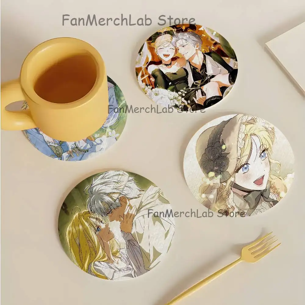 How To Win Comics My Husband Coaster Wooden Drink Tray Suitable for Restaurants and Coffee Shops Easy To Wash and Clean