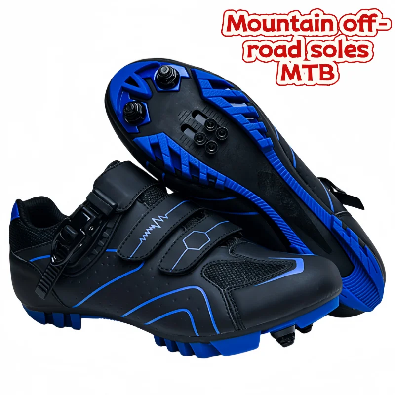 Rennradschuhe SPD, leicht und verschleißfest, geeignet für den täglichen Pendelverkehr, Mountainbike, Offroad, MTB, Unisex-Outdoorschuhe – Detail 32