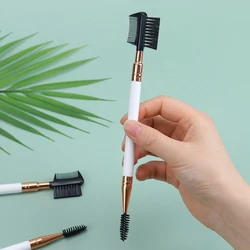 EyeblogugComb Brosse à double extrémité, pinceaux de maquillage de beauté, applicateur de cils, outil de maquillage professionnel, 1PC