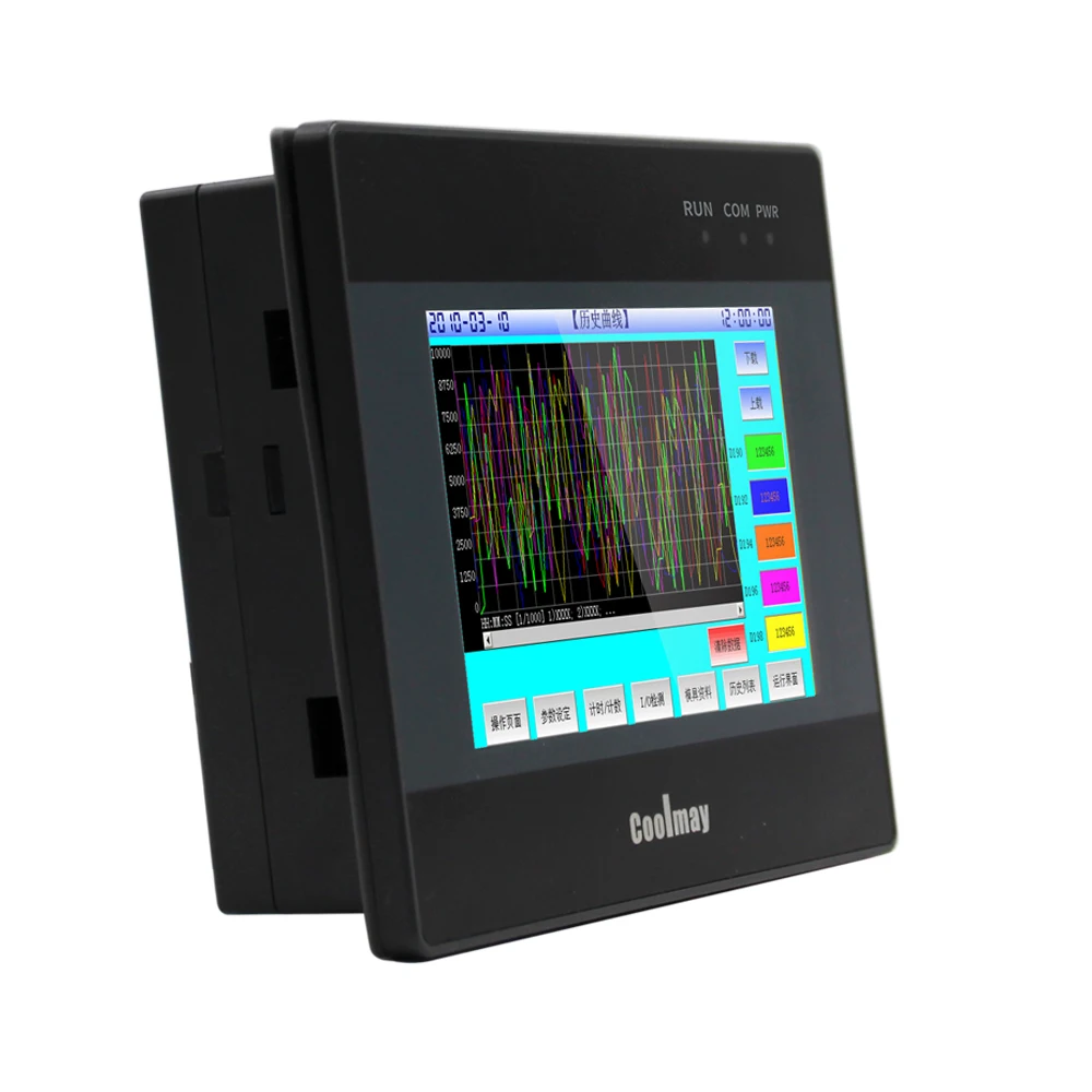 2026 4.3 Inch HMI Touch Screen Panel Modbus RS232 RS485 Control New Human Machine Interface For PLC PAC Dedicated Controllers
