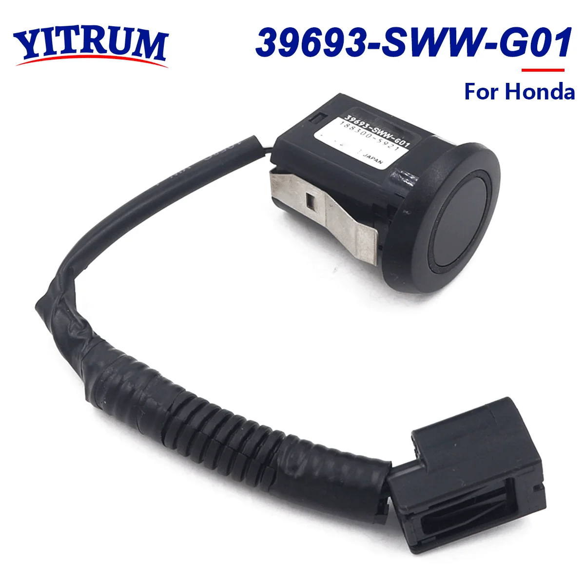 39693-SWW-G01 Black PDC Parking Sensor For Honda CR-V 3rd Generation 2007 2008 2009 2010 2011 2012 Inner Rear Sensor 39693SWTW02