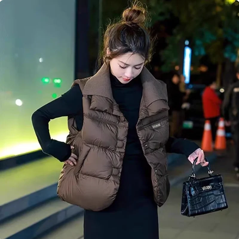 

2026 Winter Down Jacket For Women Stylish And Beautiful Double-Shoulder Blouse-Style Coat Loose And Casual Cotton Suit M-3XL