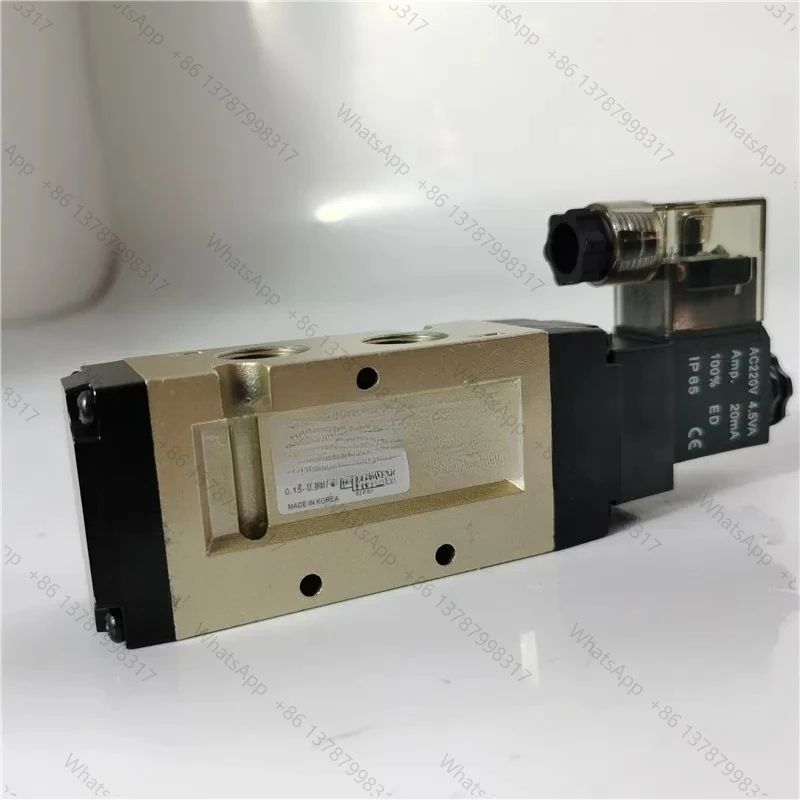 Solenoid valve SVK2120 two-position five-way reversing valve AC220V DC24V volt electric control valve