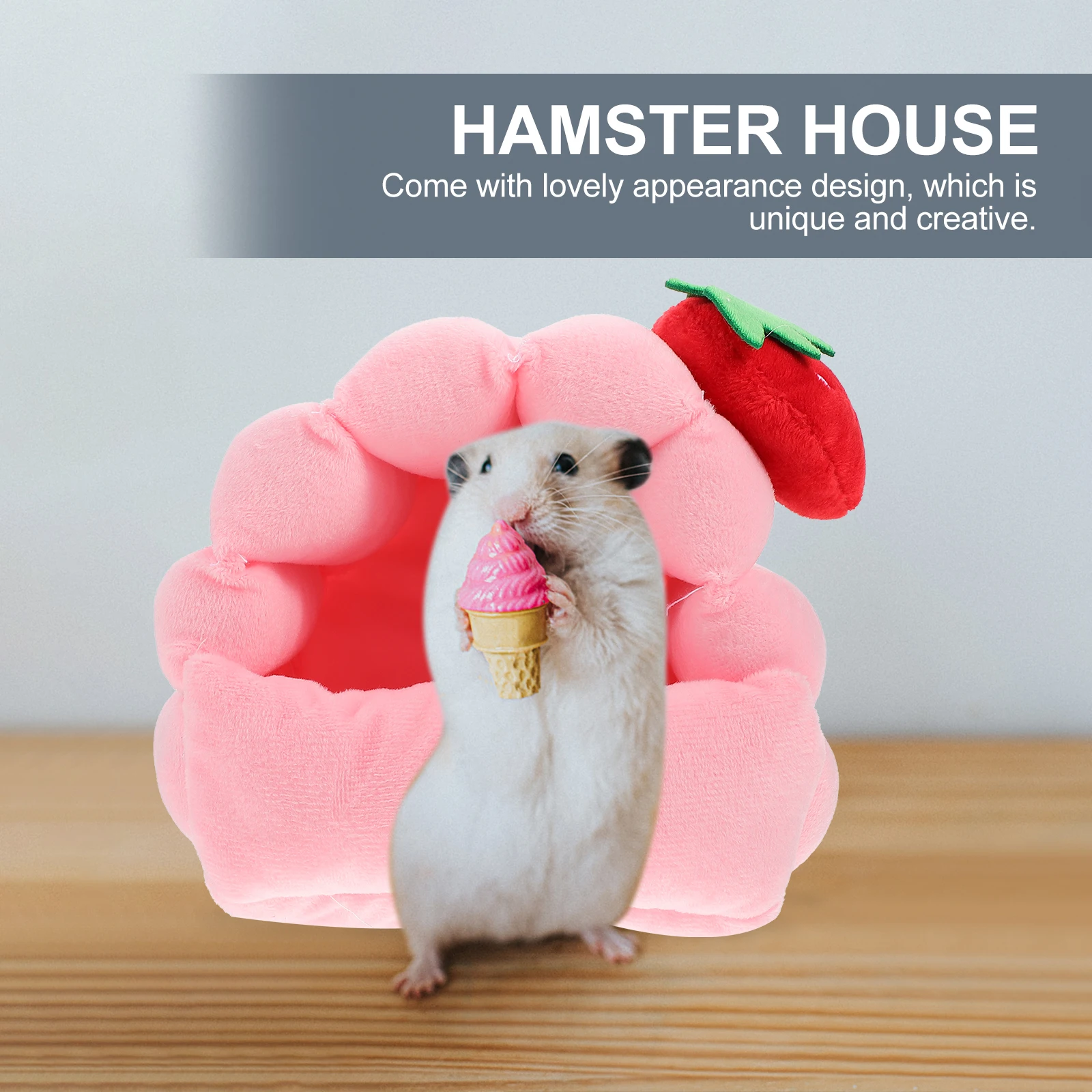 

Hedgehog Warm Cotton Nest Pet Beds Hamster Sleeping House Cage Small Animal