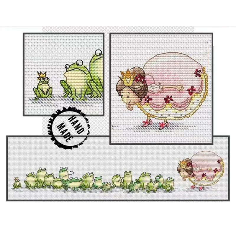 200 Kits de punto de cruz juegos para bordado punto de cruz Kit completo Stich juego de punto de cruz aguja artes y manualidades DIY