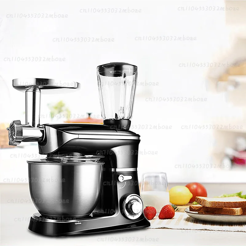 Kitchen 5L Electric Stand Mixer Multifunctional Food Processor Egg Beater Dough Kneading Blender