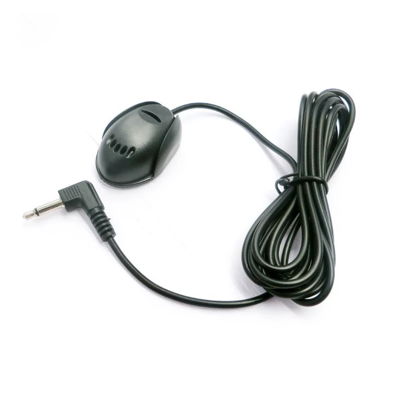 ไมโครโฟนคอนเดนเซอร์ AUX 3.5มม. ไมโครโฟนสำหรับเล่นเกมไมโครโฟนสำหรับโทรศัพท์มือถือพีซีในรถยนต์การสตรีมมิ่ง