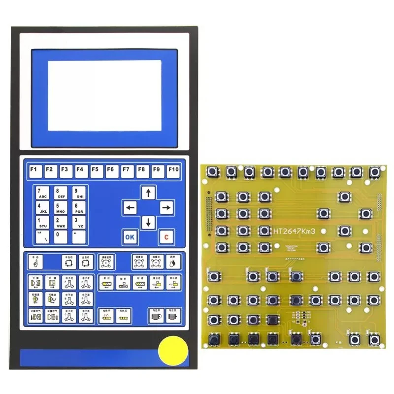 Loook Store 580 Button Keyboard Panel F1 F8 F10 for Injection Molding Machine Control Computer