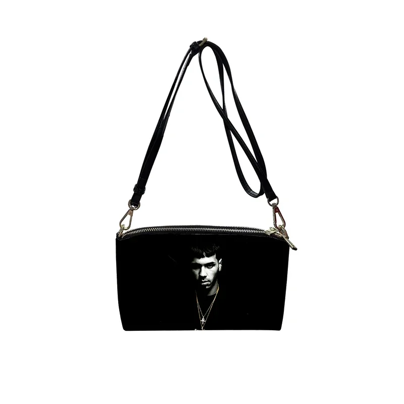 Anuel AA  PU Crossbody Bag 2023 New Women's Fashion Shoulder Bag Minimalist Small Square Bag for Women