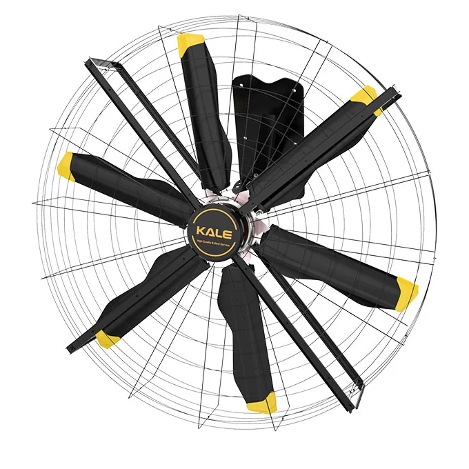 Large High Volume Low Speed 2 Meters Industrial Wall Mounted Fan