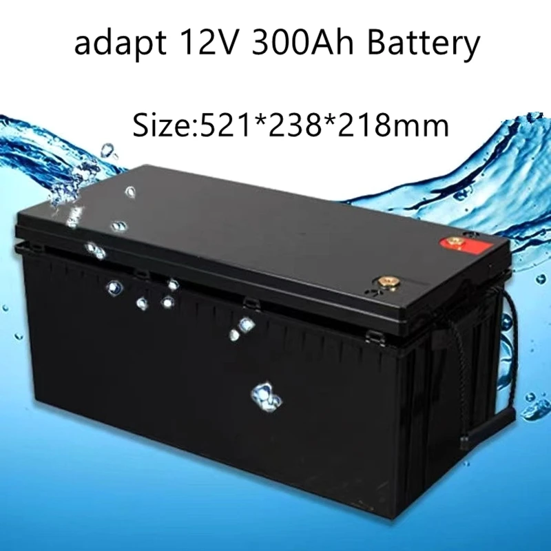 12V/24V Lithium Iron Phosphate Battery 100/200/300Ah Parallel Series RV Solar Off-Grid Accumulation System Support