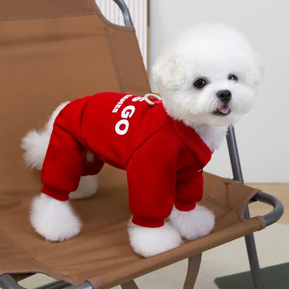 Roupas de Inverno para Cães Pequenos e Médios, Suéter de Fleece para Filhotes, Hoodies para Cães, Suprimentos para Animais de Estimação