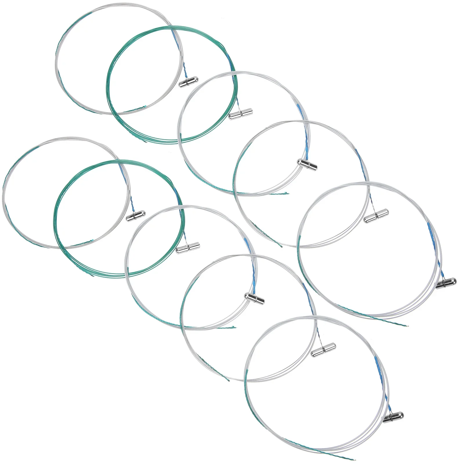 

10 шт. струны Guzheng, аксессуары для инструментов, запасная часть, многофункциональные музыкальные замены металлических деталей, струнные