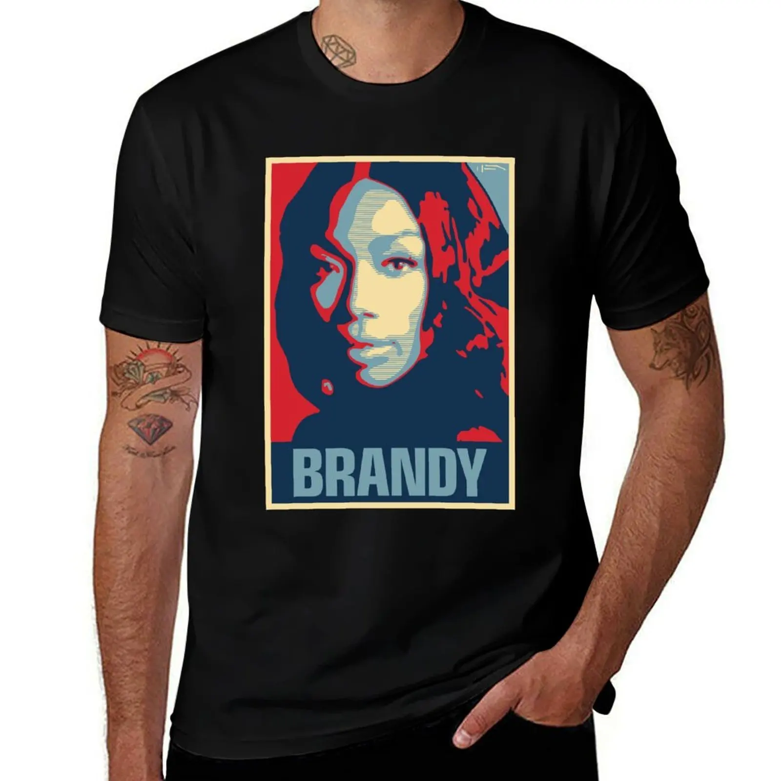 

Brandy T-Shirt essential t shirt Blouse custom t shirt Short sleeve tee men