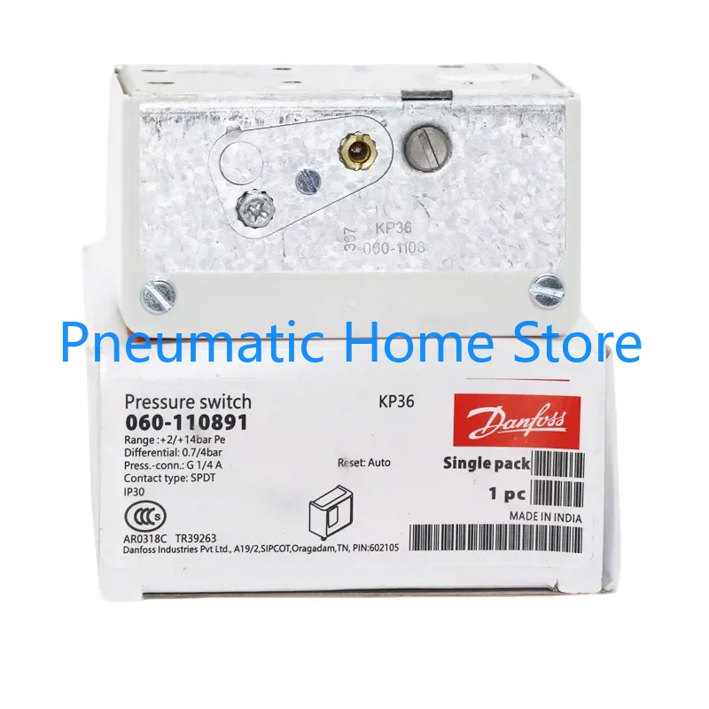 Danfoss KP36 060-1088 Pressure Controller 060-110891 Pressure Switch