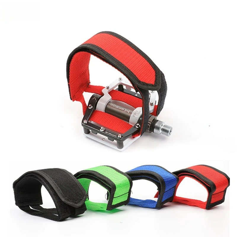 Fixed Gear Bike Ankle Strap Ultra Light Pedal Toe Cover Foot Binding Strap Cycling Accessories Title 2 Flow