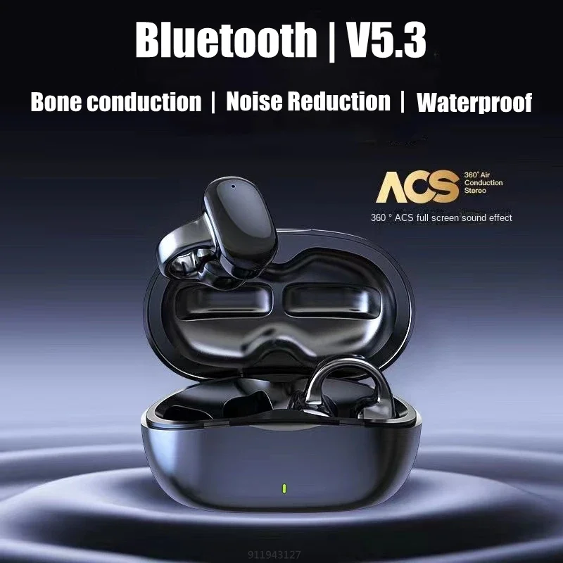 

Gulanxo's new TWS wireless Bluetooth earphones bone conduction noise reduction earphones are not in the ear, suitable for runnin