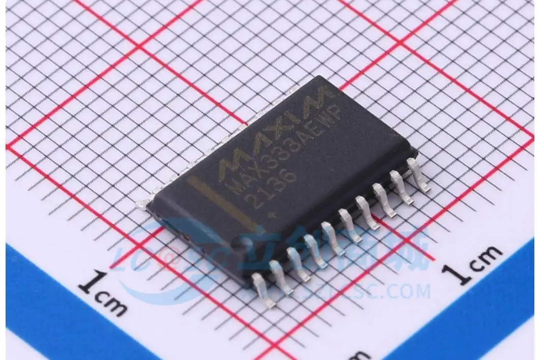 2PCS  MAX333AEWP+ Brand: ADI/MAXIM Package: SOIC-20 Brand new original genuine product