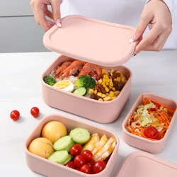 Silicone Bento Box Made from Platinum LFGB German Silicone - Microwave,  Freezer and Oven safe - Lunch, Snack and Food Container