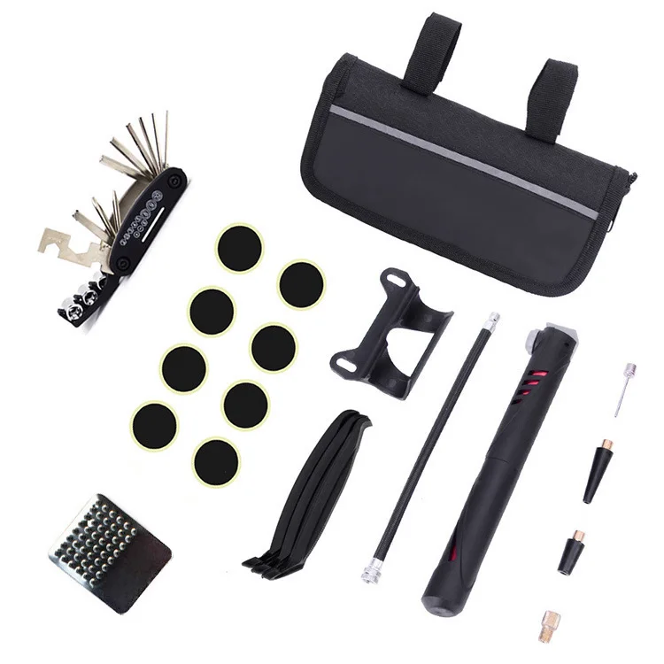 

Mountain Bike Bike Multi-tool Combination Repair Tire Repair Set Mini Gas Cylinder Road Bike