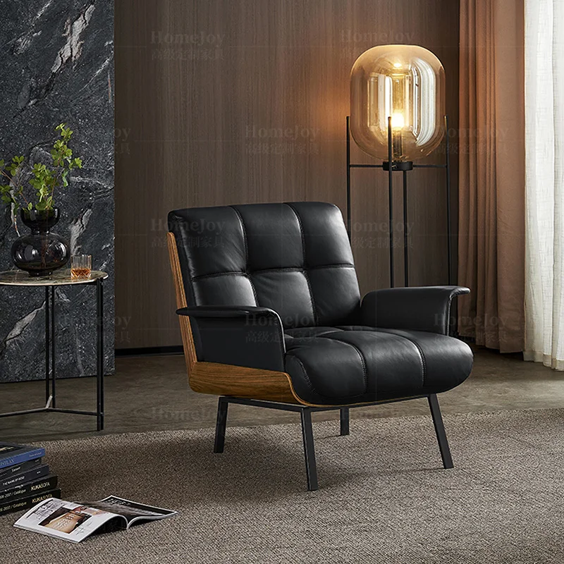 

Leather Individual Living Room Chairs Vanity Luxury Bedroom Designer Living Room Chairs Modern Accent Sillon Outdoor Furniture
