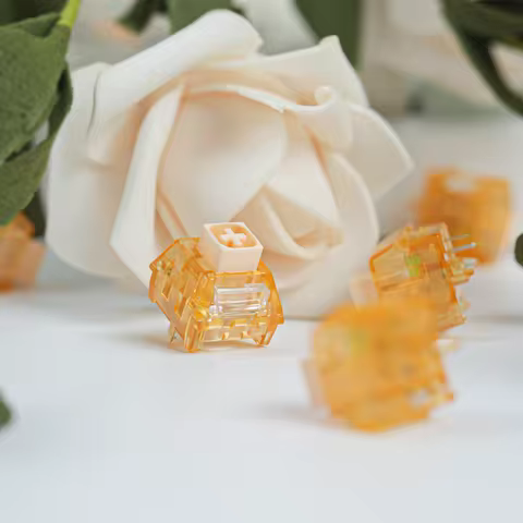 Kailh Box Pro Autumn Switch Clicky Tactile 5pins RGB Custom Mechanical Gaming Keyboard Switch Factory Lubrication PC Accessories