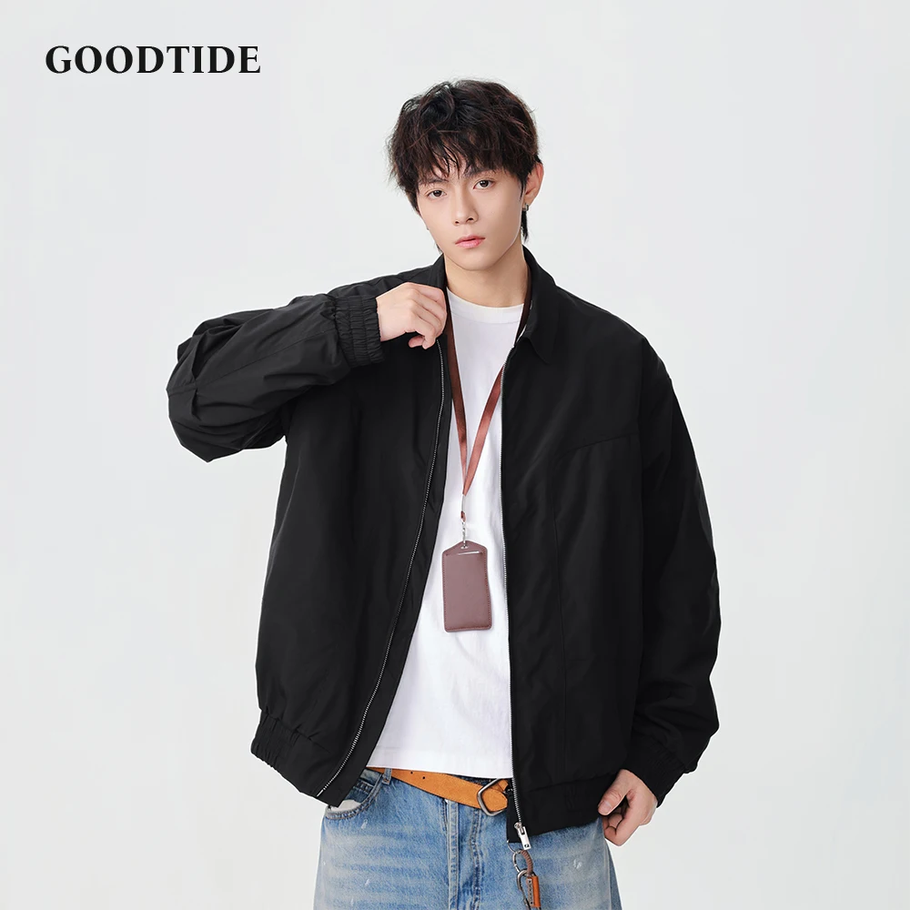 

Fashion Men's Casual Full Zip Jacket 2025 Winter New Lapel Collar and Windproof Design Daily Wear Outerwear Top
