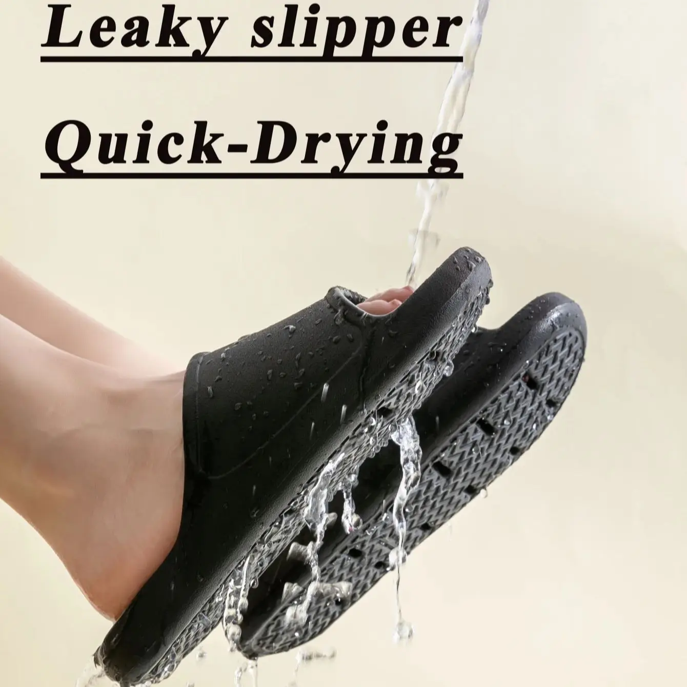 

Quick-Drying Slippers Shower Shoes For Men And Women Massage Slide Sandals Couple slippers