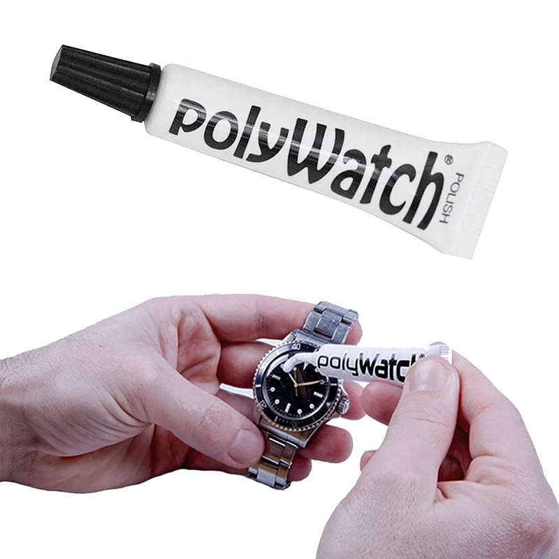 PolyWatch 5g Plastic Polish World's #1 Acrylic Watch Crystal Scratch Remover Watch Repair Tool Removes Plastic Watch Crystal