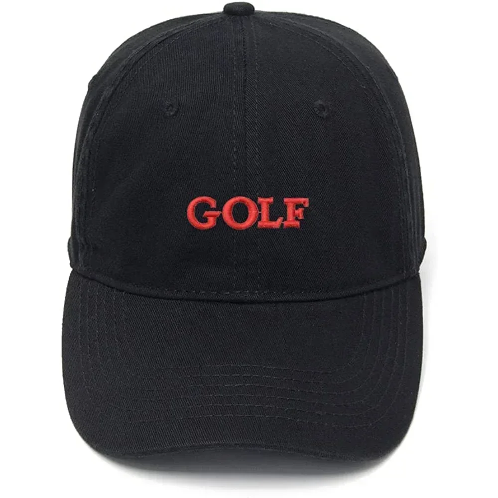 

Lyprerazy Men's Baseball Cap Golf Embroidery Hat Cotton Embroidered Casual Baseball Caps