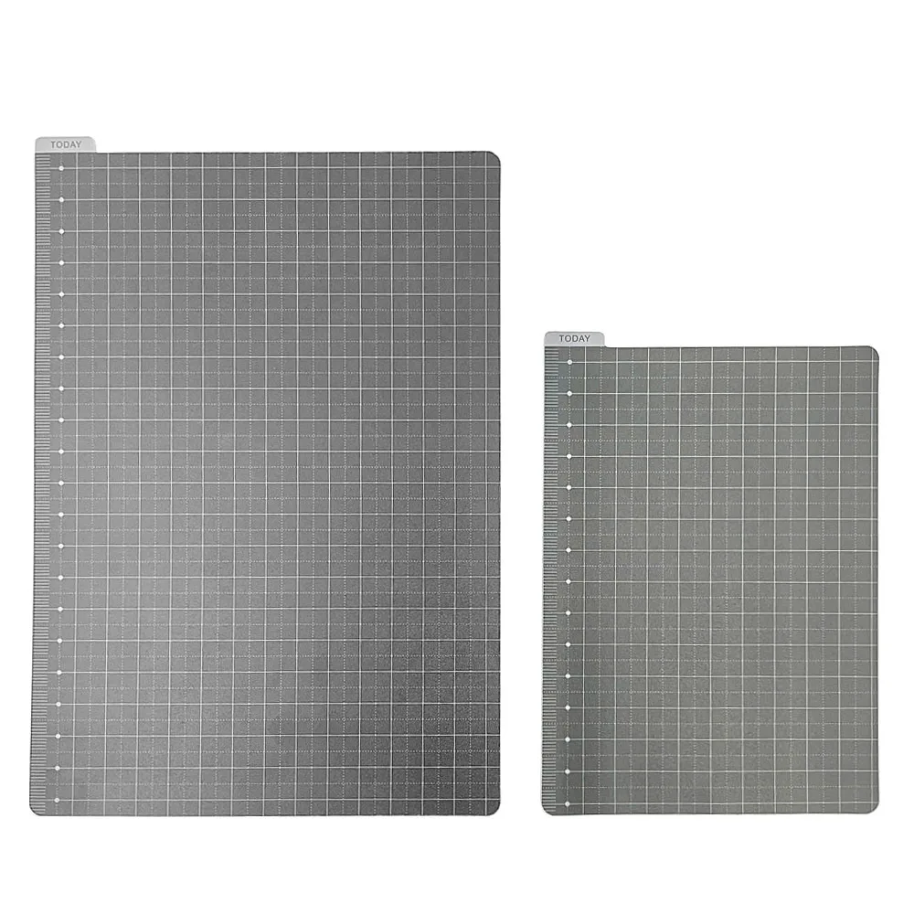 Accesorios para Diario, Alfombrilla de Escritura A5 A6, Marcadores de Libros, Regla para Cuaderno Midori Hobo, Planificador, Útiles Escolares, Papelería de Oficina