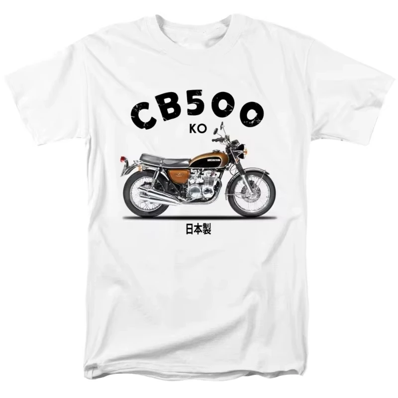 

Honda 2026 Новое жаркое лето Honda Enthusiasts CB500 1971, топ в стиле ретро, мужская и женская футболка, новая гоночная мотоциклетная езда по бездорожью