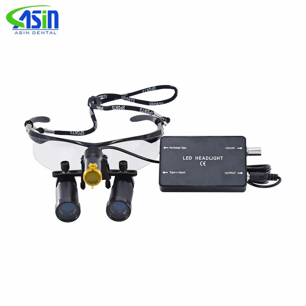 4X 5X 6X 8X 6x Dental Loupes Binnocular Magnifying Glass Medical Magnifier Surgical Loupe Dentist Tools Surgery Dentistry