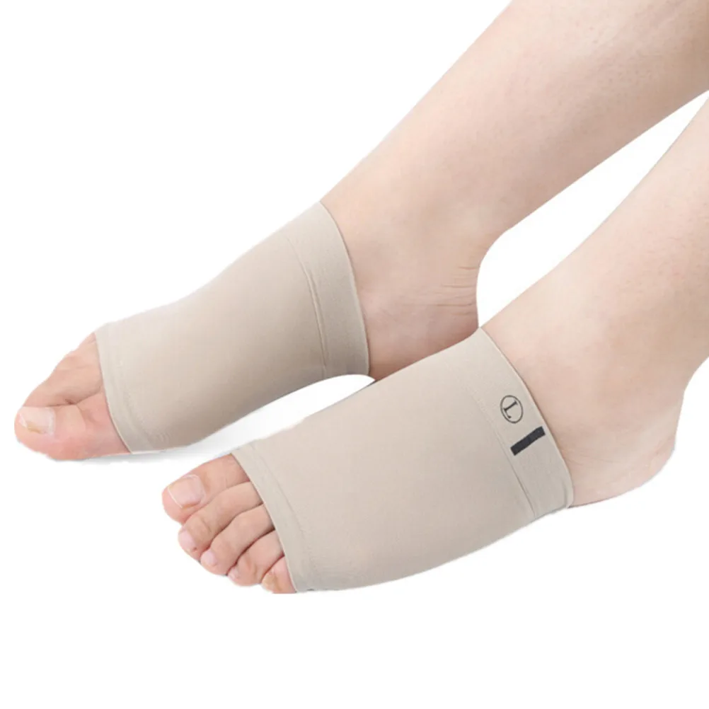 

Elastic Arch Supports Gel Insoles for Flat Foot Plantar Fasciitis Women Men Shoes Pads Anti Skid Pain Relief Massaging Soft
