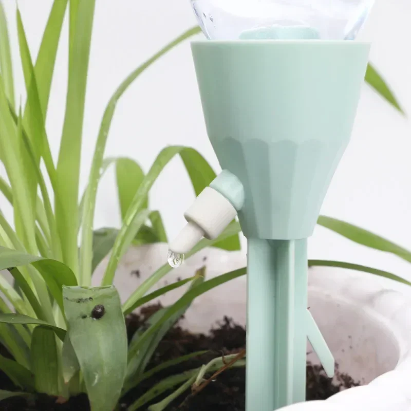 3x sistema de irrigação por gotejamento ajustável automático auto rega pico para planta interior ao ar livre vasos plantas vaso de flores casa jardim