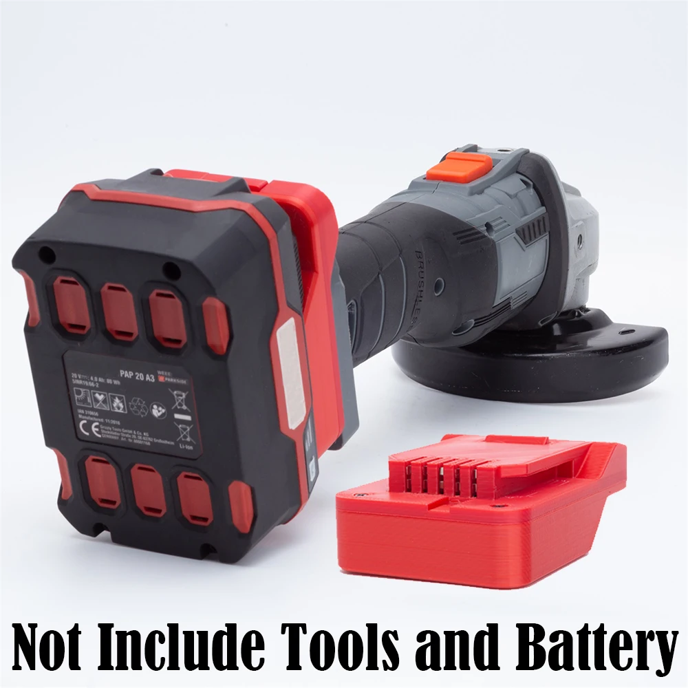 

Adapter Converter For Lidl Parkside X20V Team Lithium Battery to for Aldi Ferrex 20V Li-ion Power Tool Accessories(NO Battery)